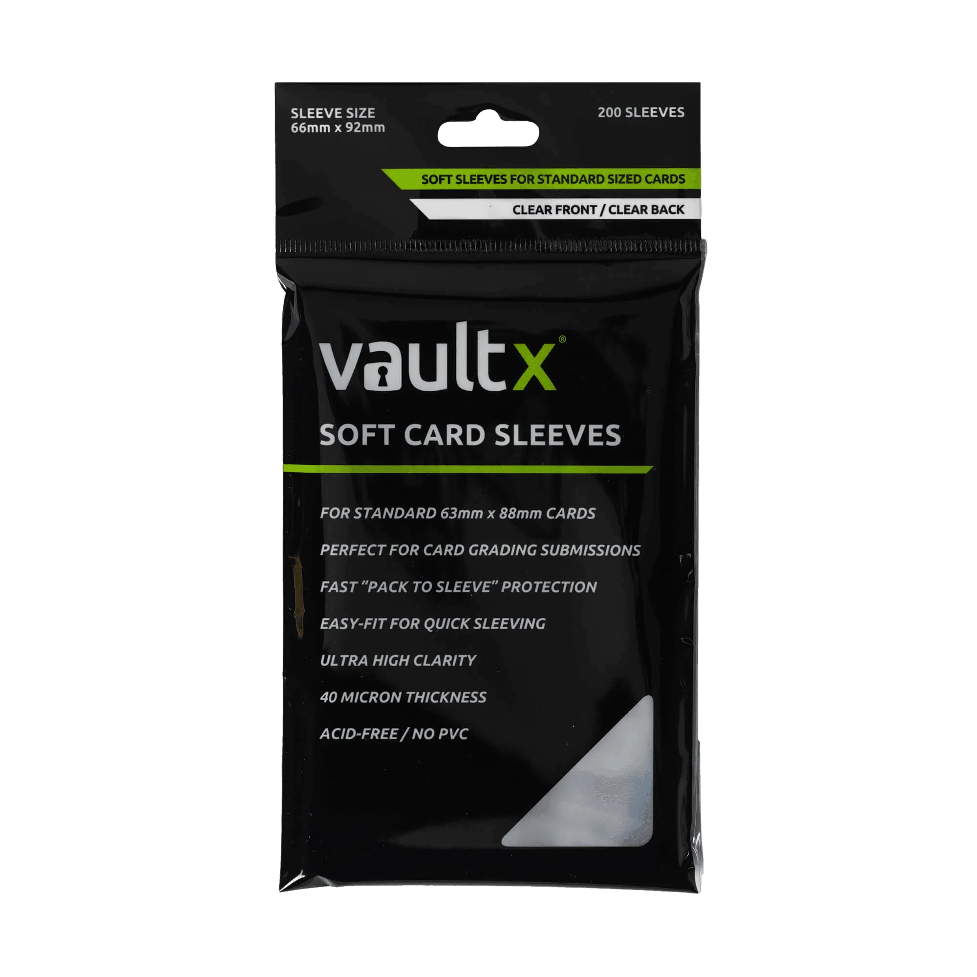VaultX: Soft Card Sleeves (Penny Sleeves) 200pk